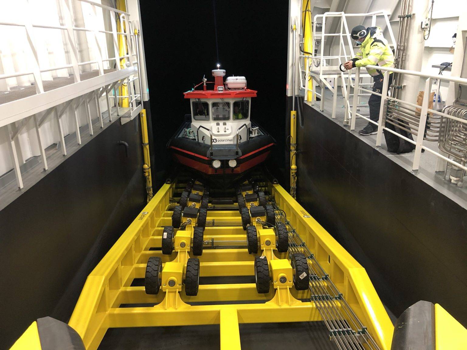 Techano completes slipway system start-up - Techano Oceanlift